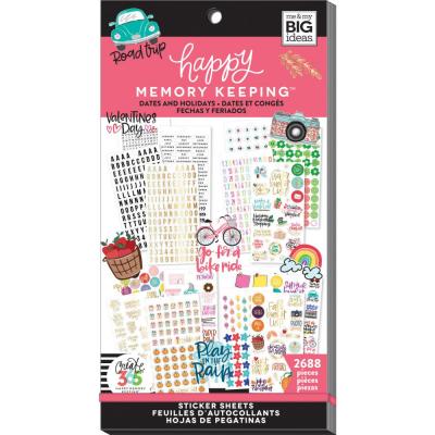 me & my BIG ideas The Happy Planner Value Pack Sticker - Dates & Holidays